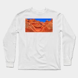 Coyote Buttes Wave Panorama Long Sleeve T-Shirt